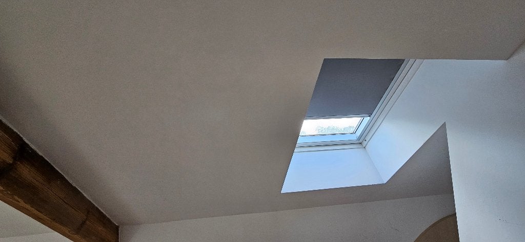 VELUX GGL MK04 verduisterende rolgordijn – grijs (2 stuks), Ophalen, Gebruikt, Inclusief montageonderdelen, Rolgordijn