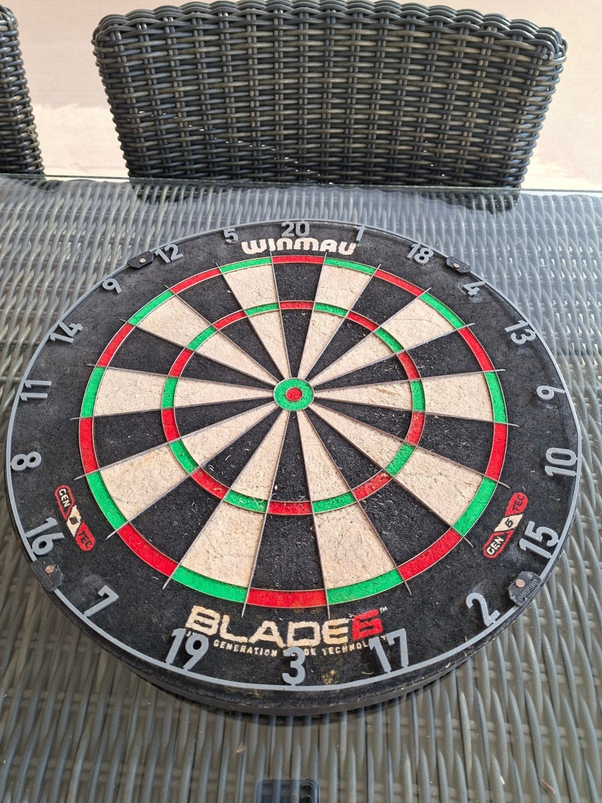 Dartbord, merk Winmau, Ophalen of Verzenden, Dartbord