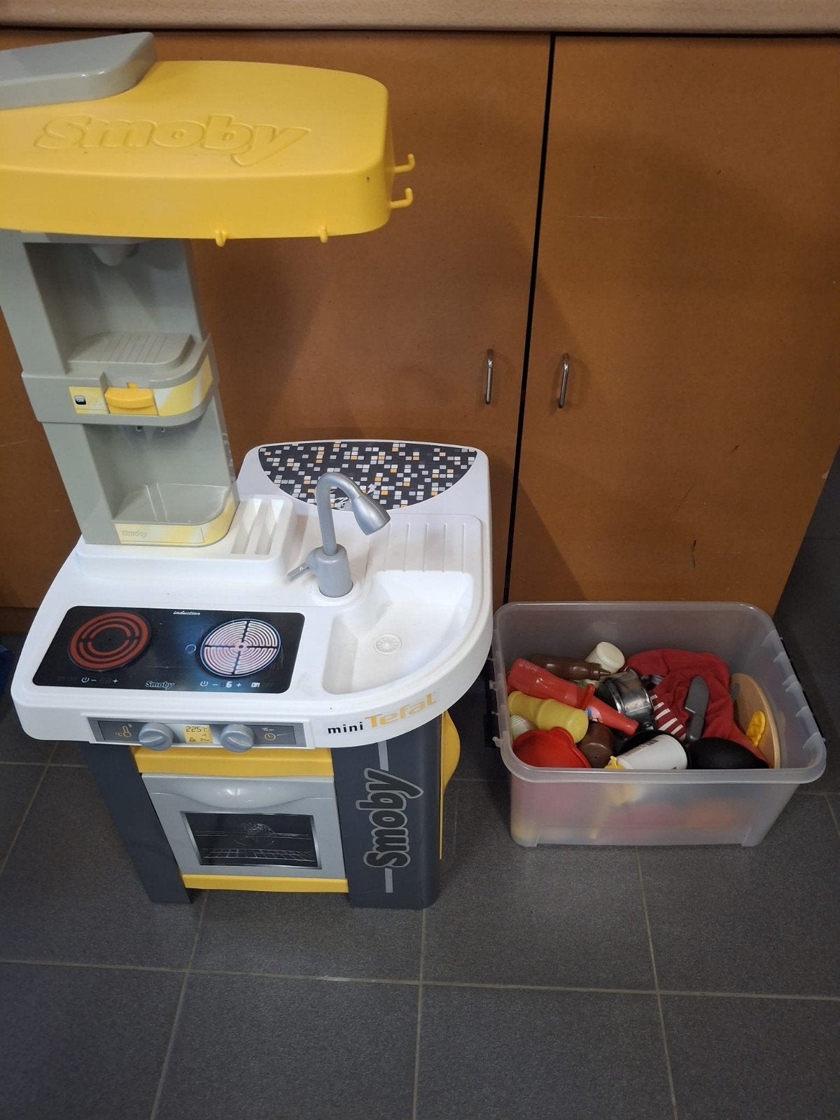 Smoby Mini Tefal Speelkeuken - gebruikt, Ophalen, Speelkeuken