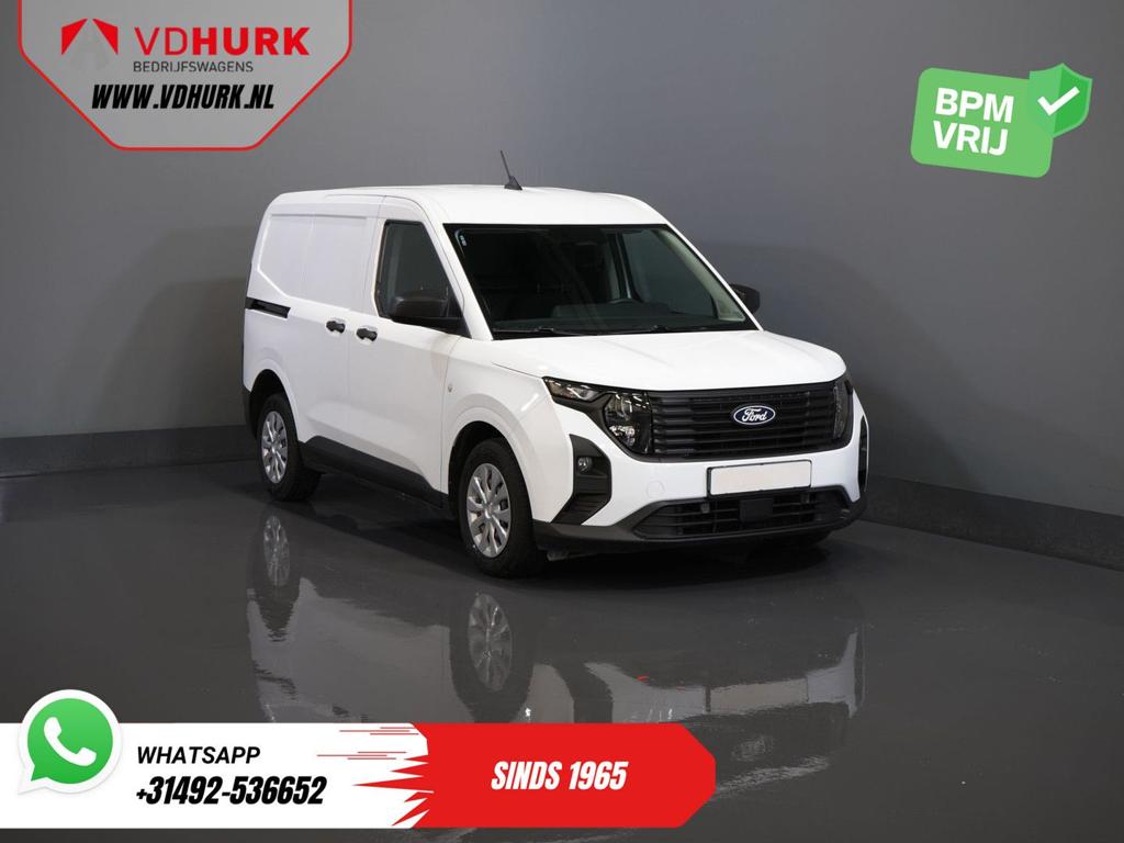 Ford Transit Courier 1.0 Trend 100 pk BENZINE Carplay/ Virtu, Parkeersensor, Wit, Bedrijf, Handgeschakeld