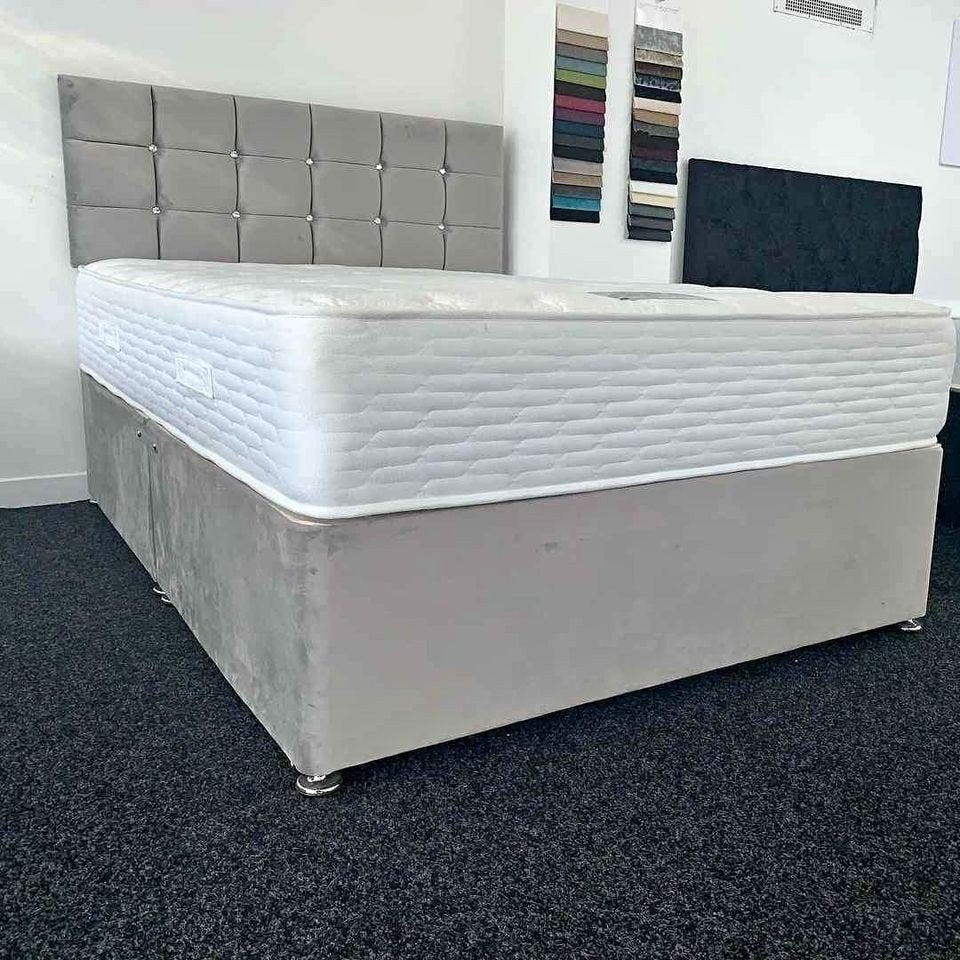 Bed en matras verkrijgbaar in alle kleuren., Verzenden, Nieuw, Tweepersoons, Overige kleuren