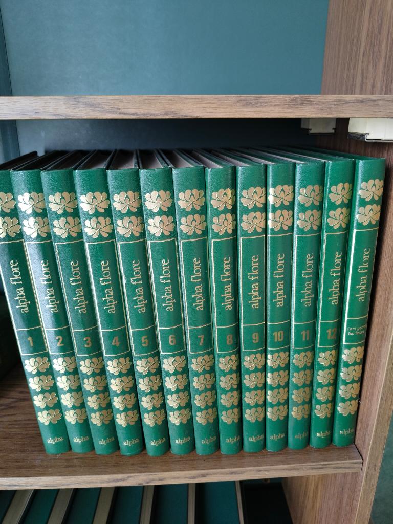 Collection complètes Alpha Flore années 70s, Livres, Série complète, Enlèvement, Utilisé, Alpha