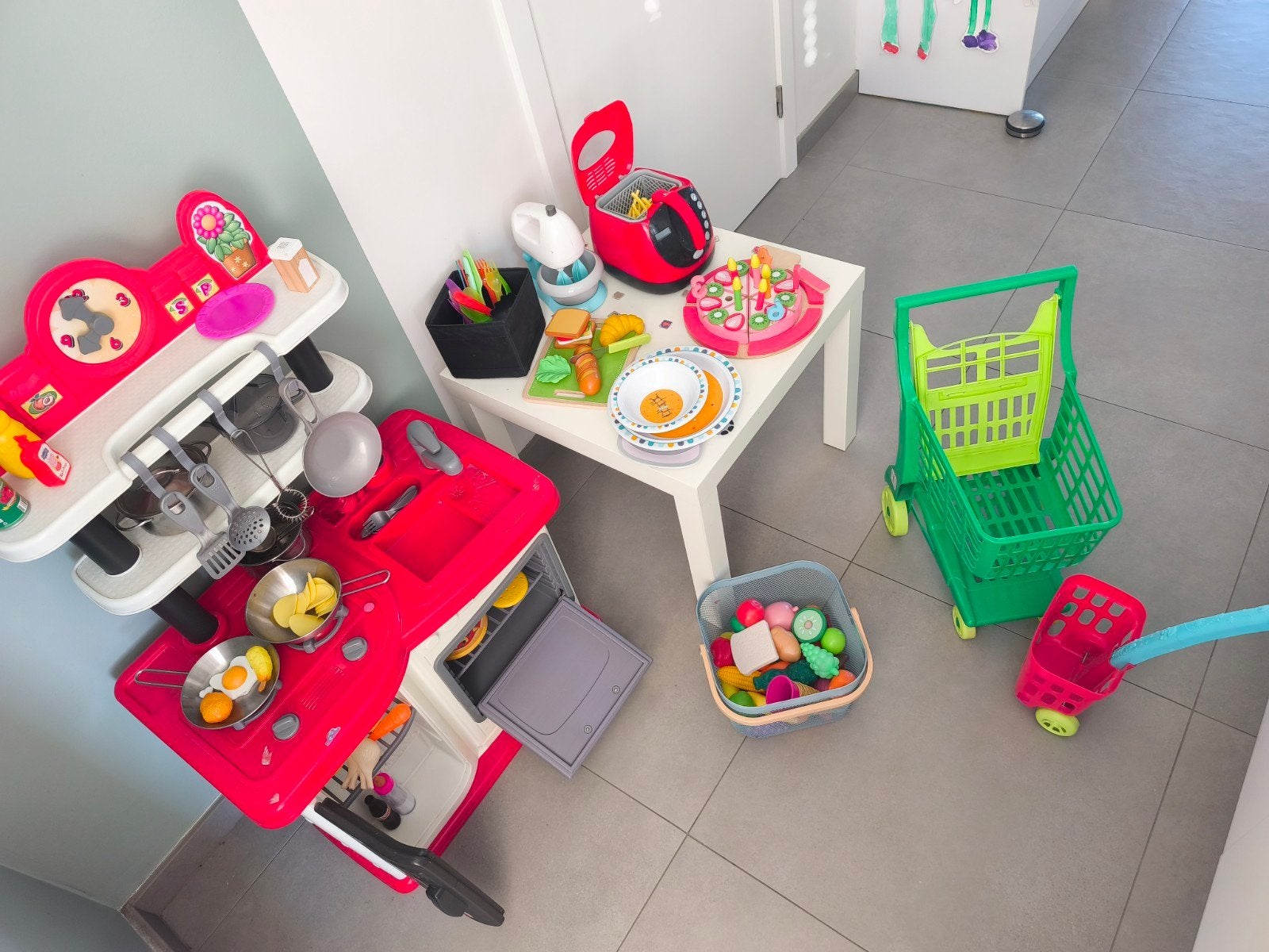 cuisine pour enfants, Enlèvement