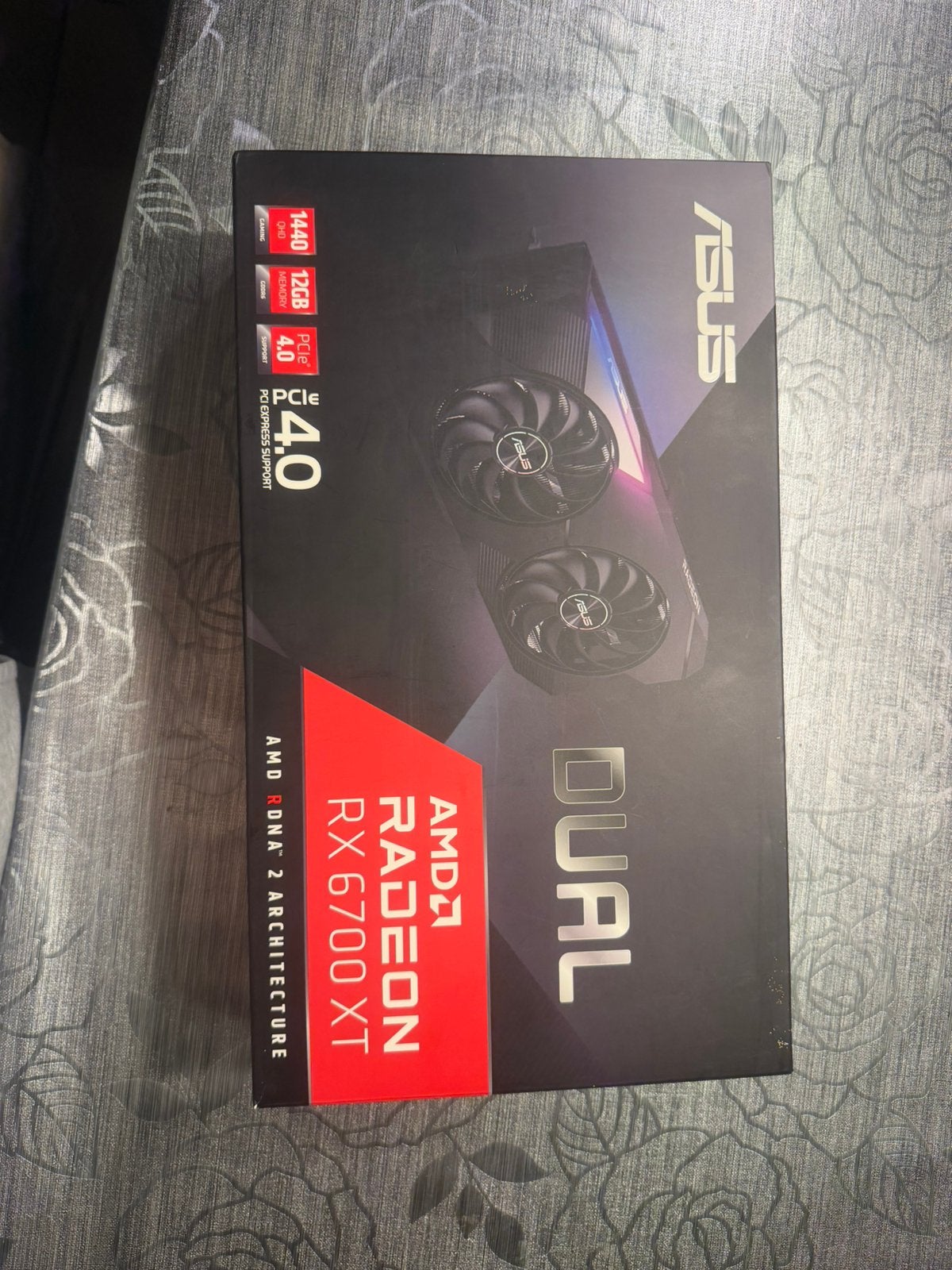 Asus amd radeon rx 6700 xt 12gb vram, Computers en Software, Ophalen, AMD, GDDR6, PCI-Express 4
