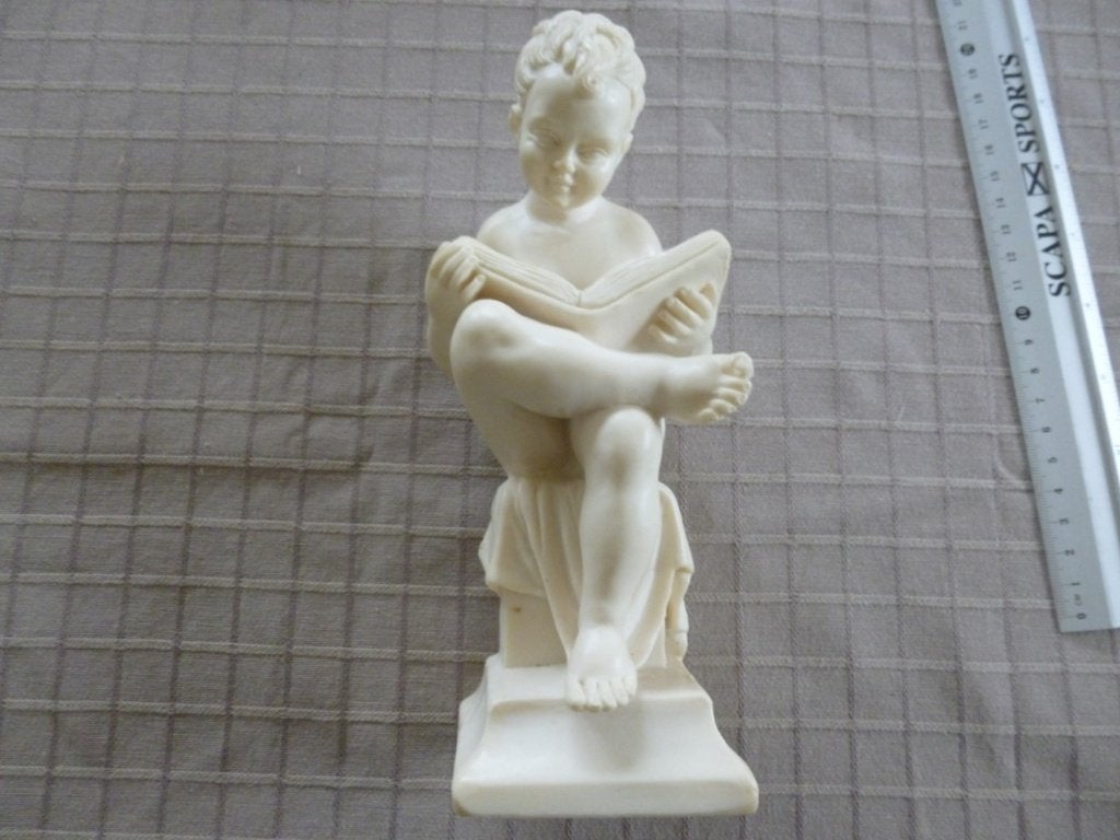 beeld met boek, Ophalen of Verzenden