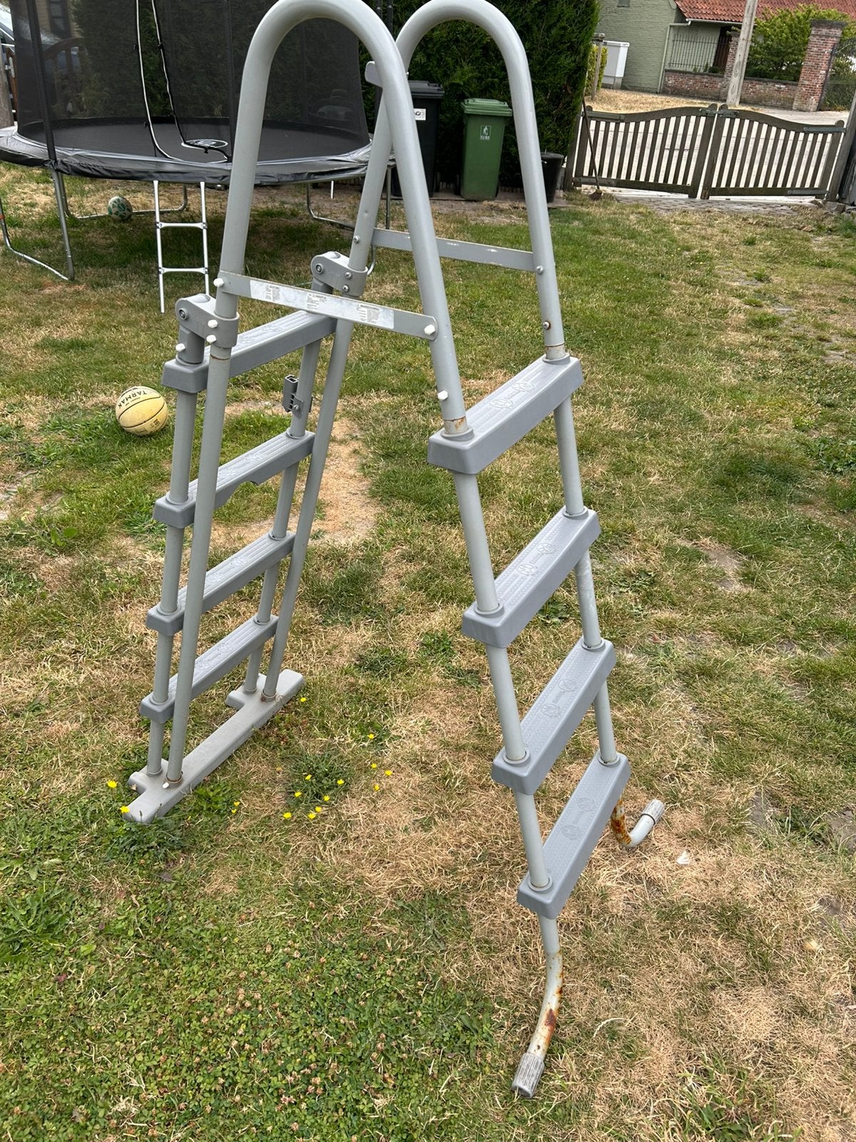 Zwembad ladder, Enlèvement, Utilisé, Échelle