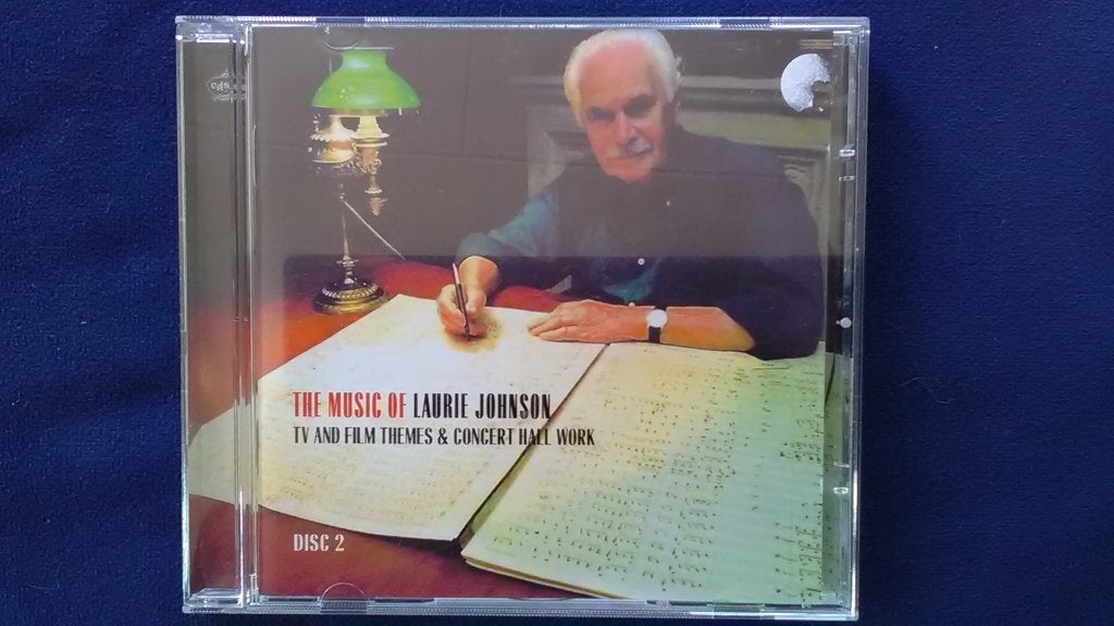 CD De muziek van Laurie Johnson TV/filmthema's..., Ophalen of Verzenden, Zo goed als nieuw, Verzamelalbum, Inclusief boekje