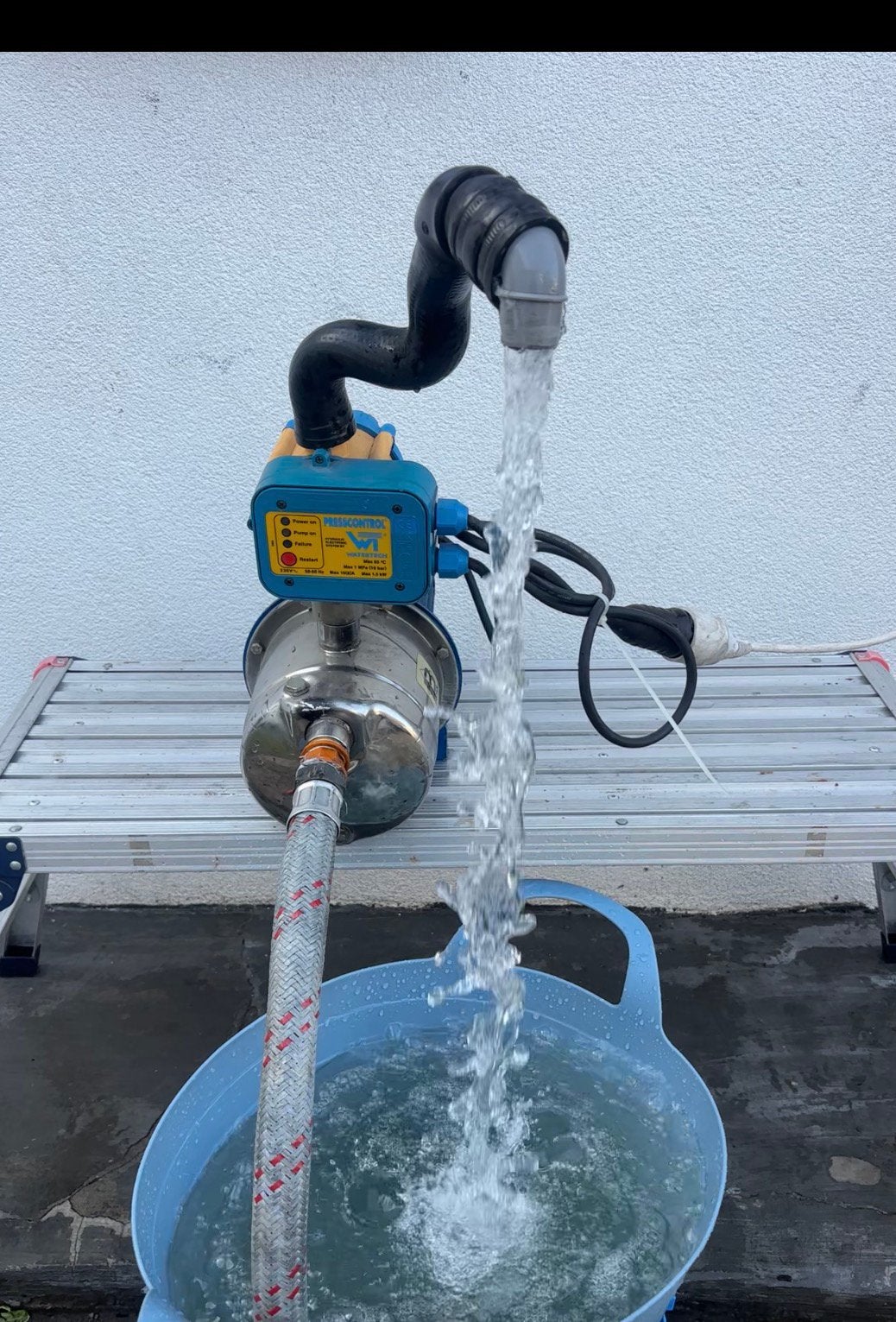 Waterpomp, Ophalen, Zo goed als nieuw, Elektrisch, Besproeiingspomp