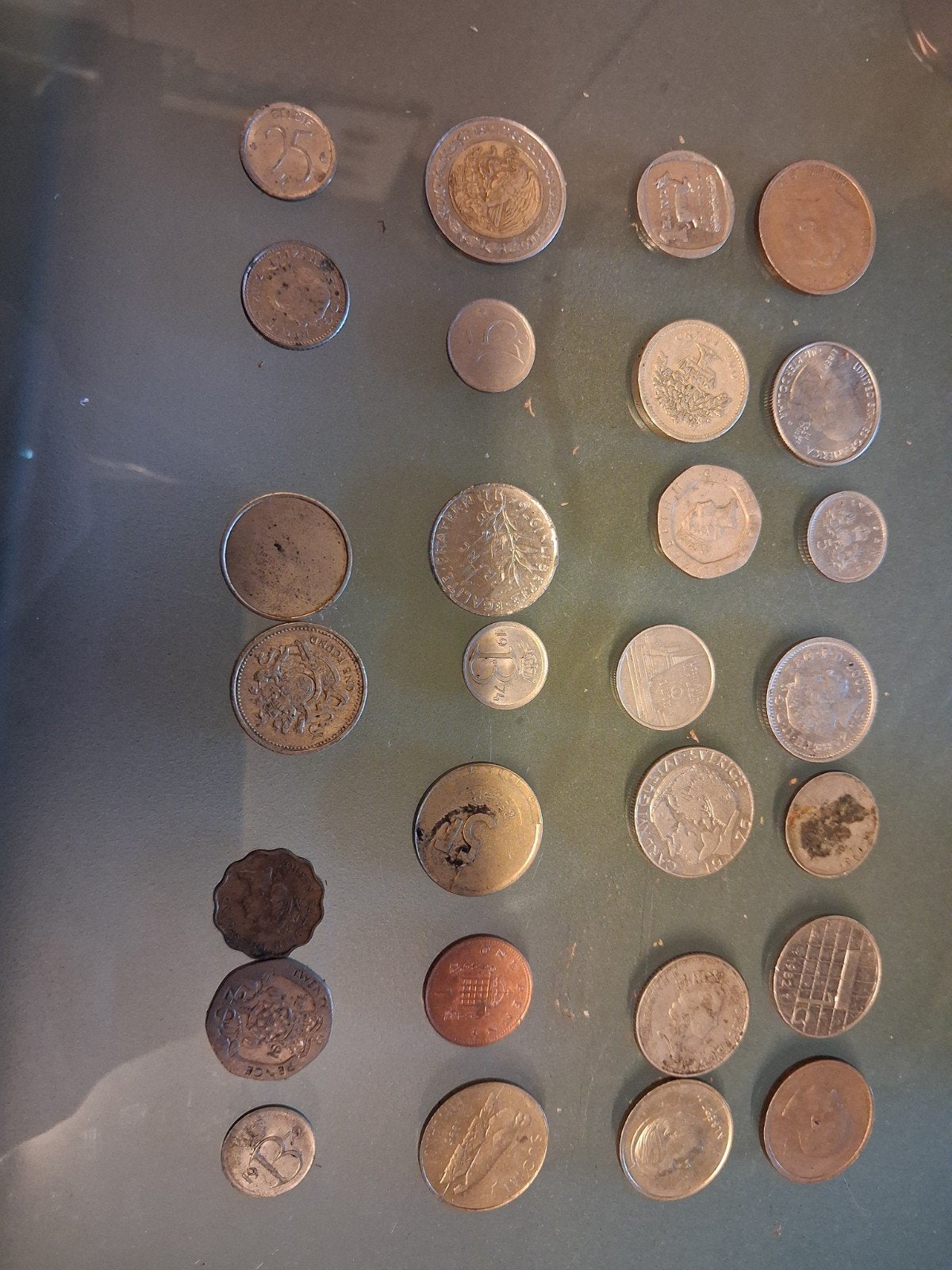 oud geld (vreemde munten), Enlèvement ou Envoi