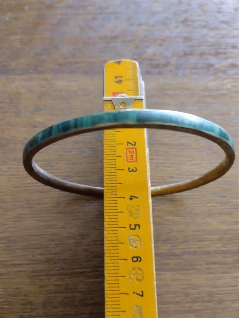 Vintage Antieke armband van parelmoerGroen, Dieren en Toebehoren, Verzenden, Gebruikt