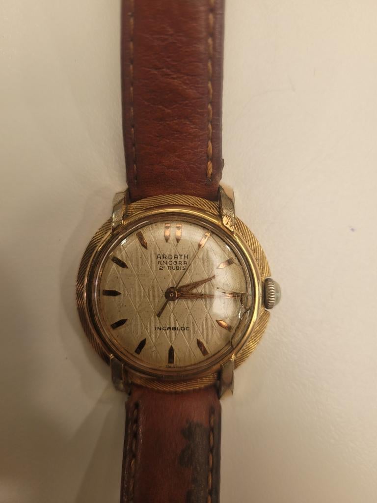 Montre Vintage ARDATH ANCORA – Swiss Made – 21 Rubis, Ophalen
