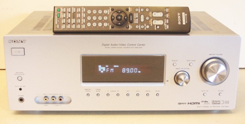 Sony STR-K890 Versterker Receiver Met Afstandsbd / Met HDMI, Enlèvement ou Envoi, Comme neuf, Sony, 120 watts ou plus