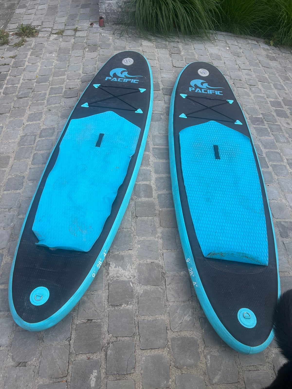 Opblaasbaar paddleboard in de Stille Oceaan, Ophalen, Gebruikt