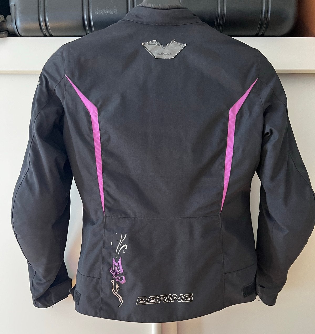 Damesmotorjas met binnenjas merk Bering, Ophalen, Tweedehands, Dames, Jas | textiel