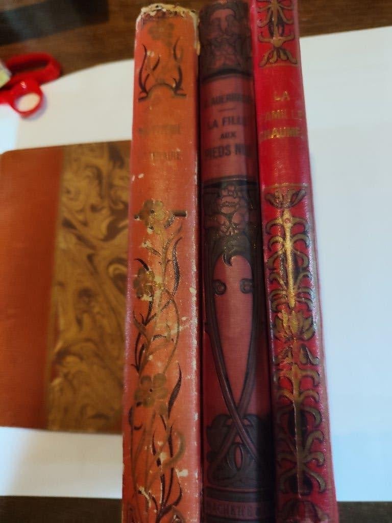 Lot de 5 cartonnages "jeunesse" des années 1914-40., Livres, Garçon ou Fille, Fiction général, Utilisé, Collectif