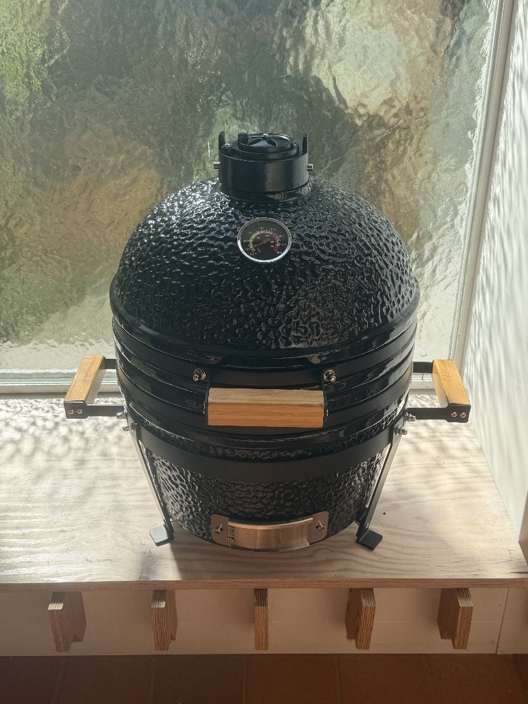 Kamado BBQ 15 inch, Tuin en Terras, Ophalen, Nieuw, Kamado, Met accessoires