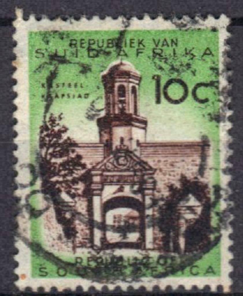 Afrique du Sud 1962-1963 - Yvert 271 - Castle deGoede  (ST), Envoi, Afrique du Sud, Affranchi