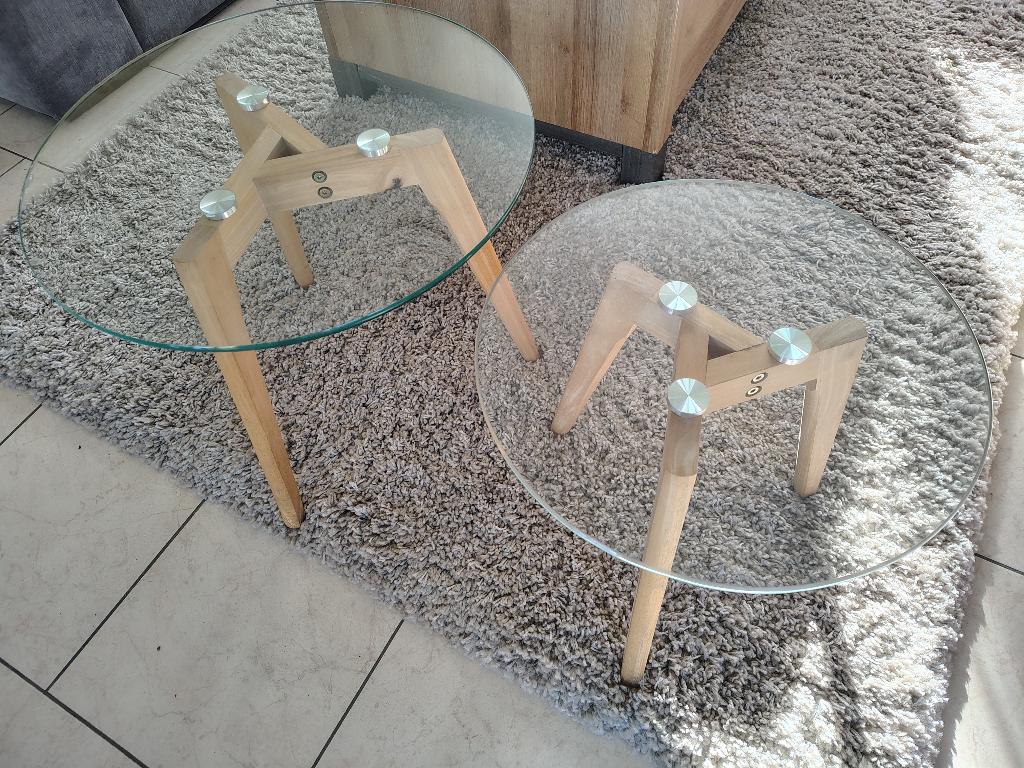 Tables de salon, Ophalen, Rond, Zo goed als nieuw, Minder dan 50 cm