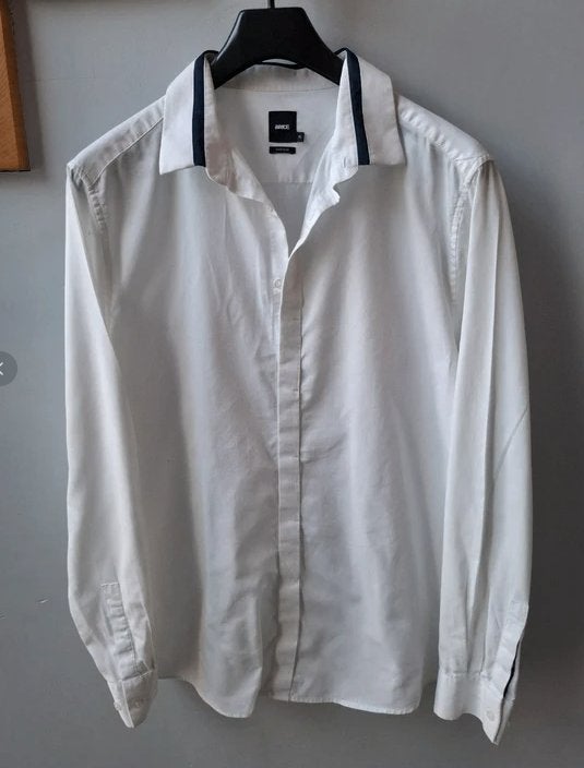 Hemd Brice maat XL, Kleding | Heren, Ophalen of Verzenden, Zo goed als nieuw, Wit, Brice