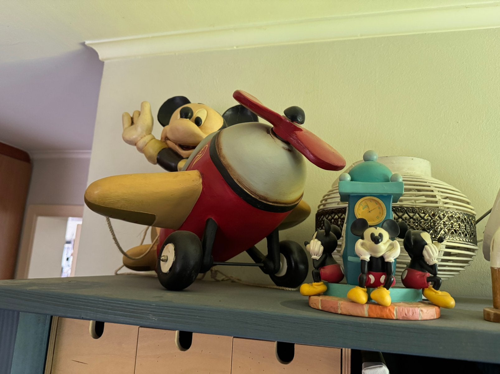 Micky Mouse, prachtige decoratie bv voor kinderkamer, Ophalen, Zo goed als nieuw