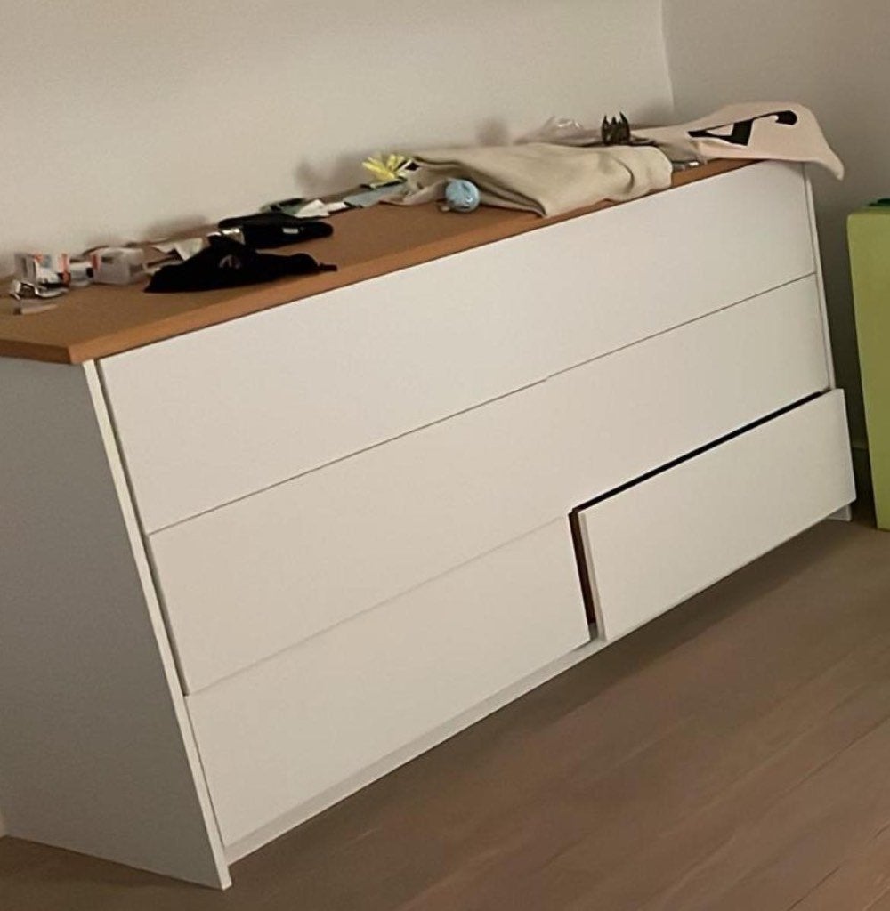 Comode, Ophalen, 5 laden of meer, 150 tot 200 cm, Zo goed als nieuw