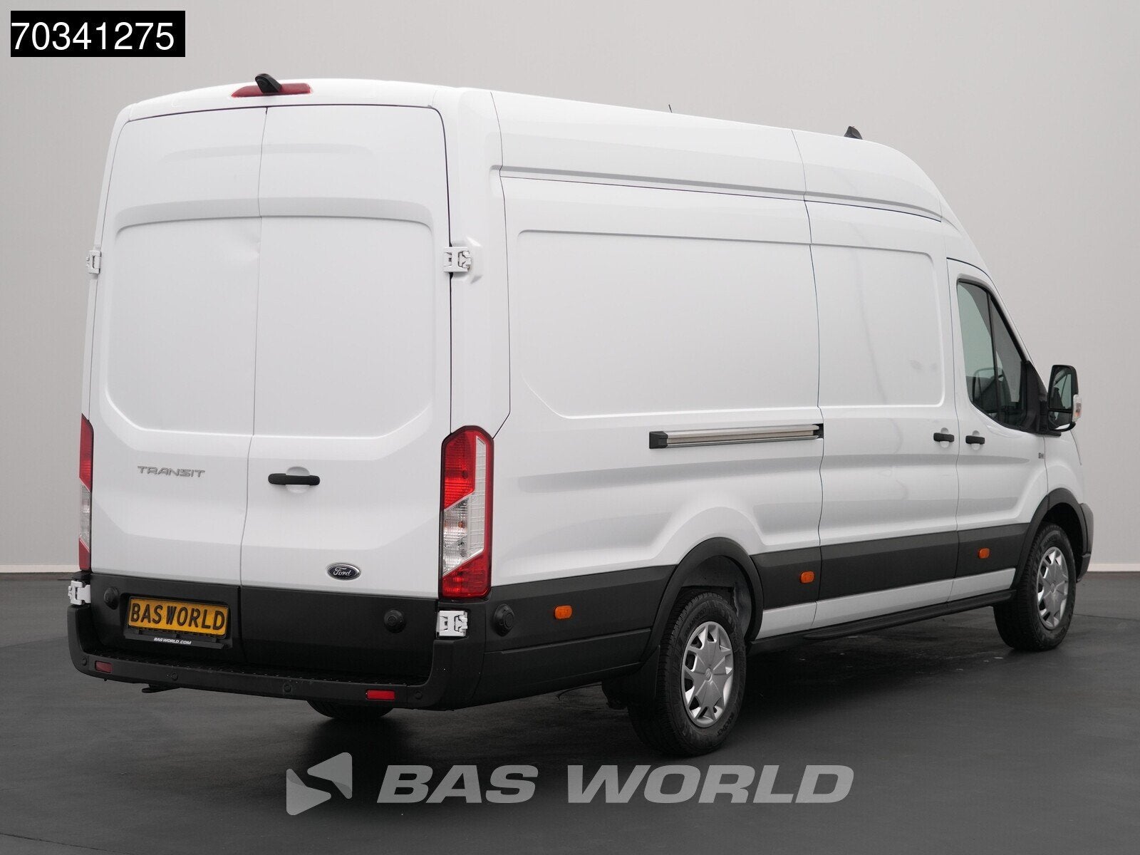 Ford Transit 130pk L4H3 Airco Cruise Navi Carplay Camera Par, Stof, Euro 6, 4 cilinders, Wit