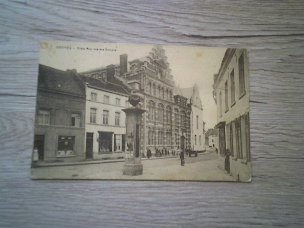 SOIGNIES: Ecole Moyenne des Garçons, Ophalen of Verzenden, Voor 1920, Ongelopen, Henegouwen