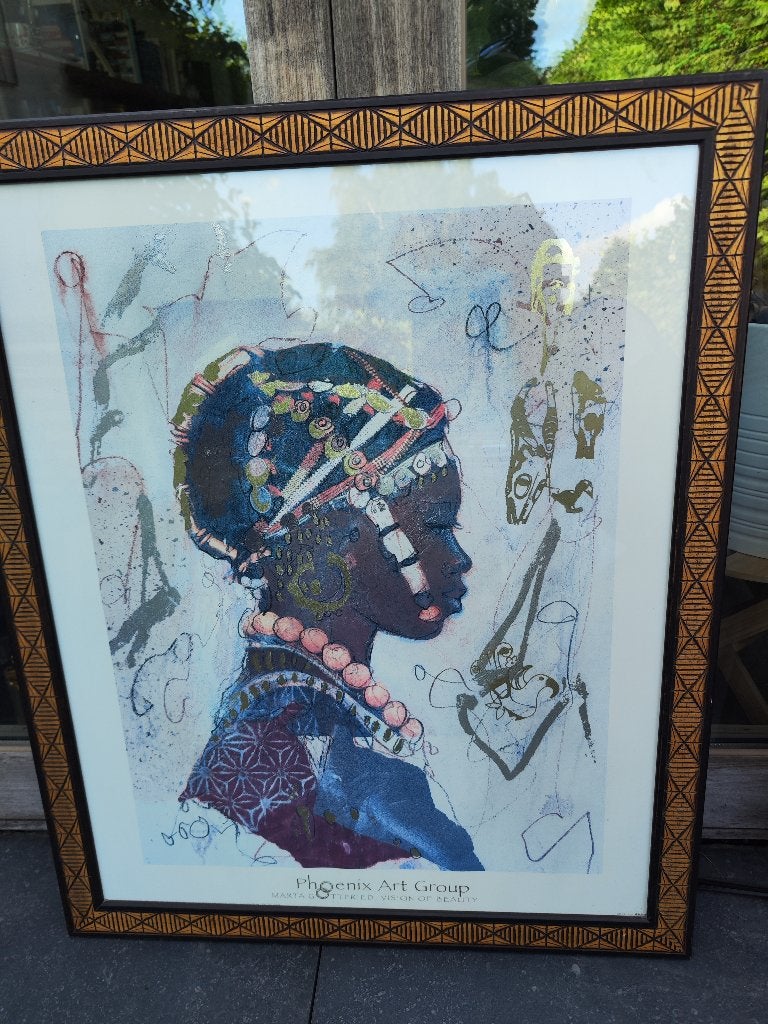 Kunstprint uit reeks "Vision of Beauty" van Marta Gottfried, Antiek en Kunst, Kunst | Schilderijen | Modern, Ophalen, Ingelijst