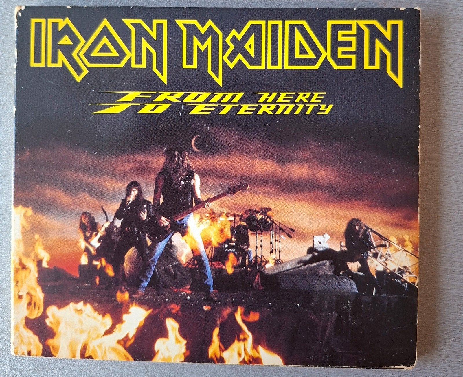 Cd. Iron Maiden. From here to eternity (Digipack)., Ophalen of Verzenden, Gebruikt