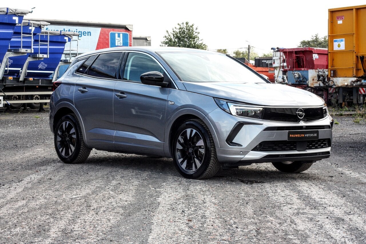 Opel Grandland 1.6 Plug-in-Hybrid/ IntelliLux LED/ 360 Cam, Autos, Argent ou Gris, Euro 6, 0 kg, Noir