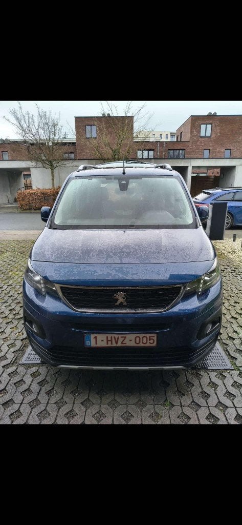 Peugeot rifter, Auto's, Voorwielaandrijving, Euro 6, 4 cilinders, Blauw
