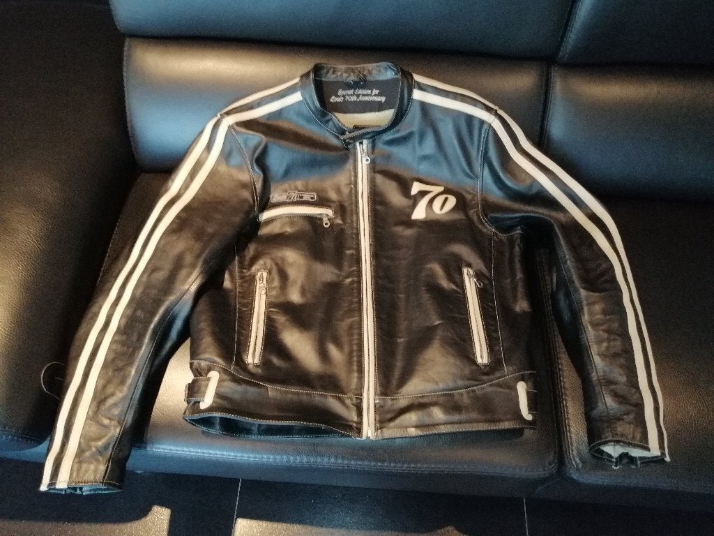 Veste Louis Cuir Taille L, Motoren, Ophalen