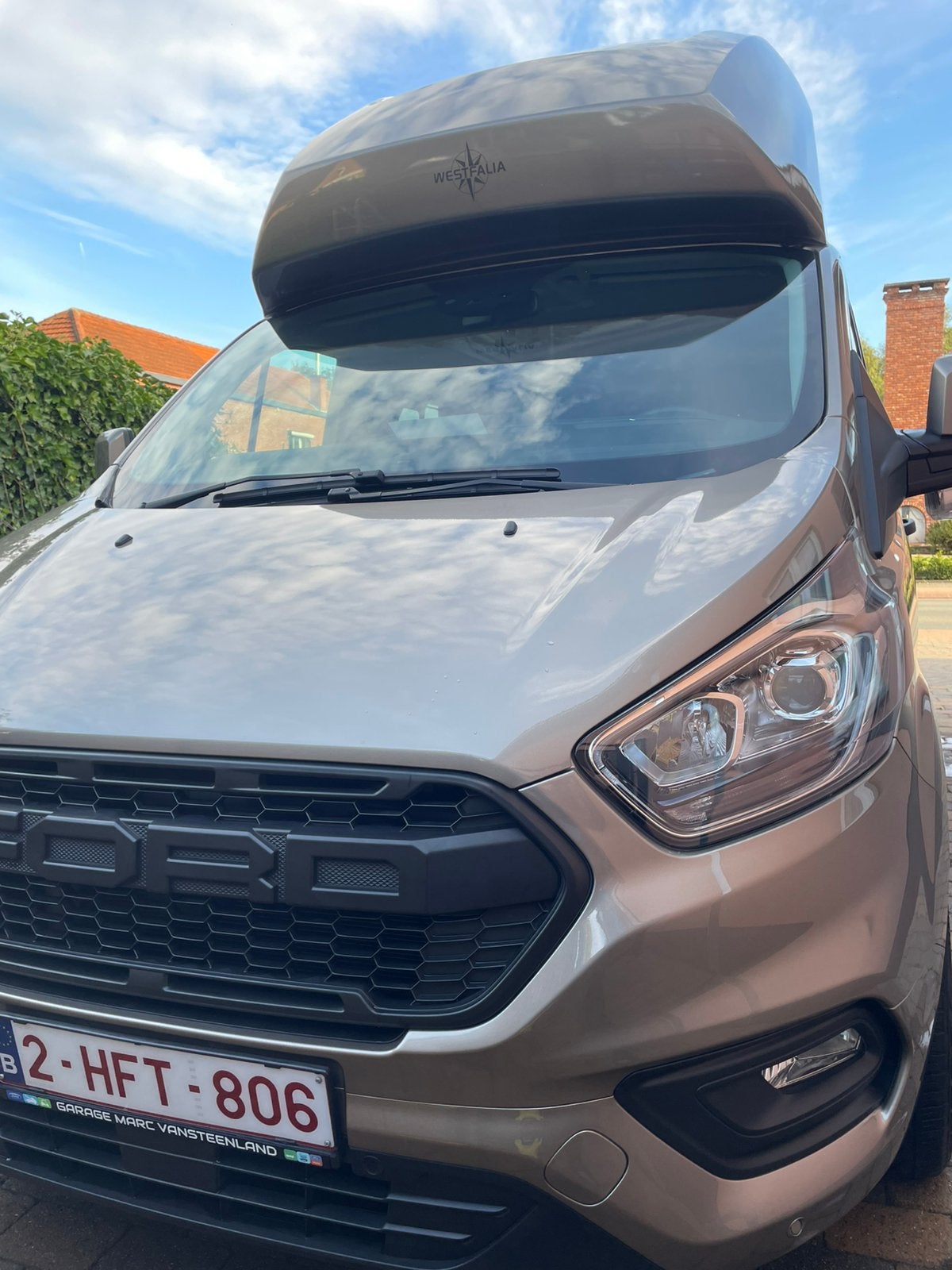 Ford nugget plus hoogdak 2024,31000 km nieuwstaat!, Caravans en Kamperen, Automaat, TV, Particulier, Ford