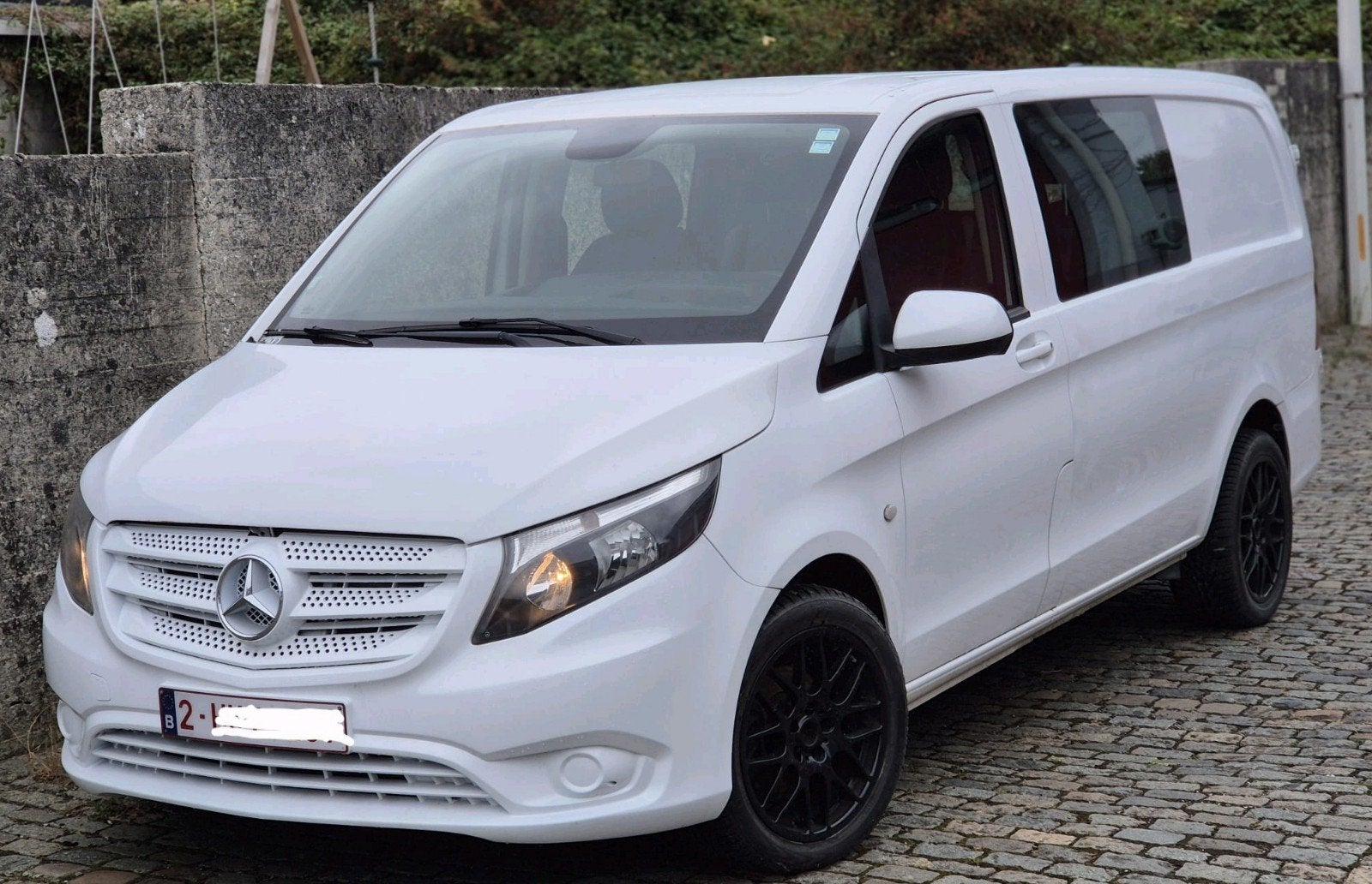 Mercedes vito doub cabine 5pls an2017.235mkm  14500€ CTOK, Cuir, Euro 6, Boîte manuelle, Mercedes-Benz