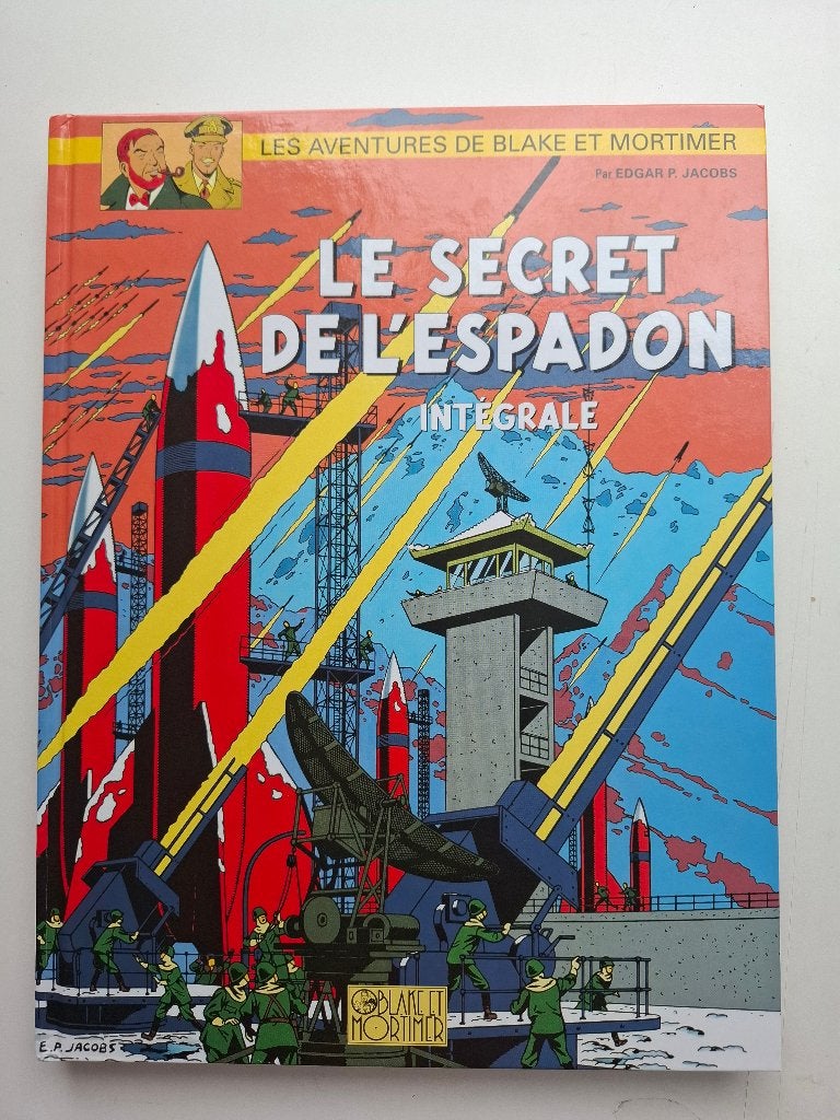 ALBUM INTEGRALE LE SECRET DE L'ESPADON E P. JACOBS EO 2002, Boeken, Stripverhalen, Complete serie of reeks, Ophalen of Verzenden