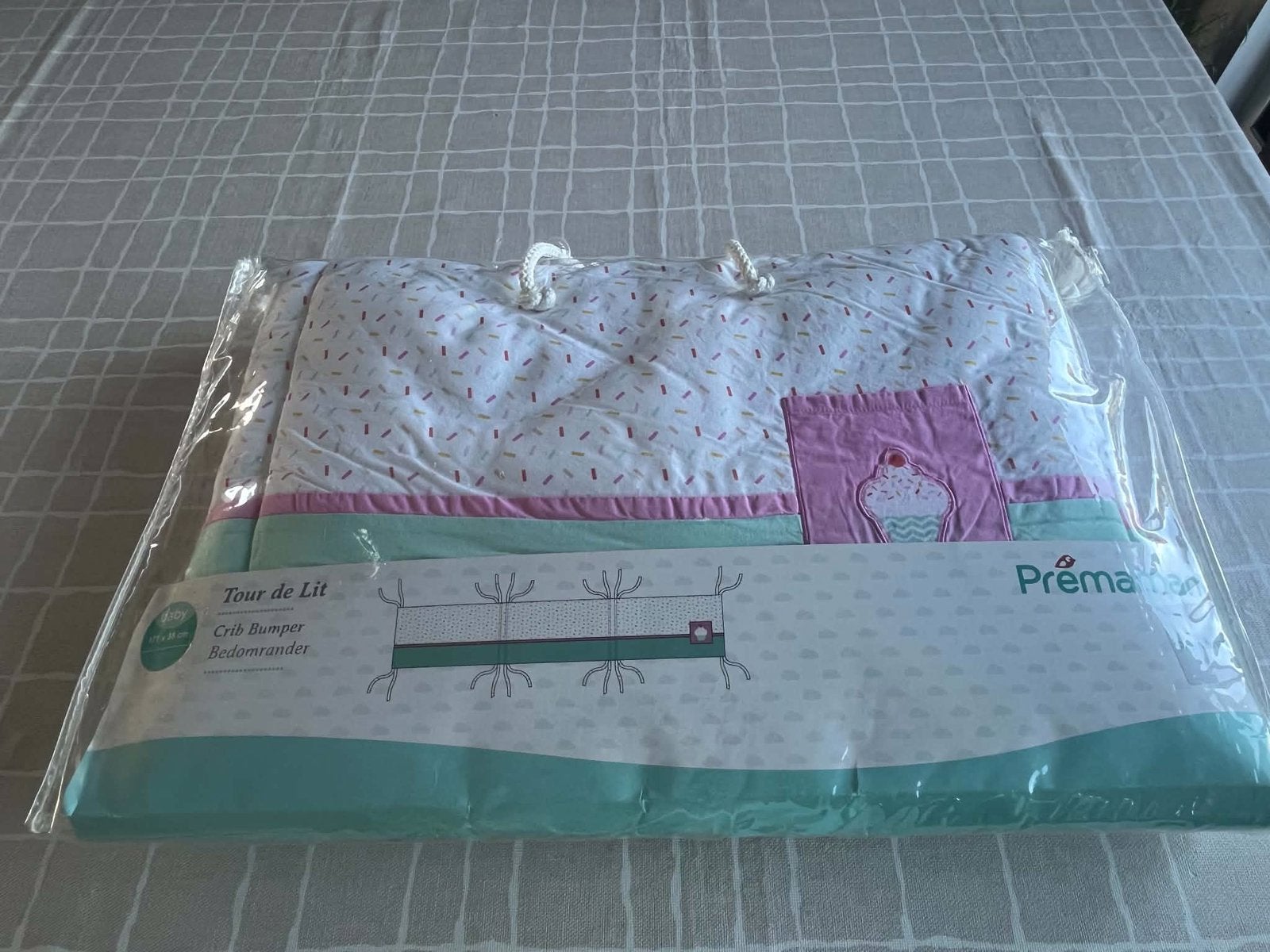 Bedomrander /premaman, Kinderen en Baby's, Ophalen, Zo goed als nieuw, Babybedje, Bedomrander