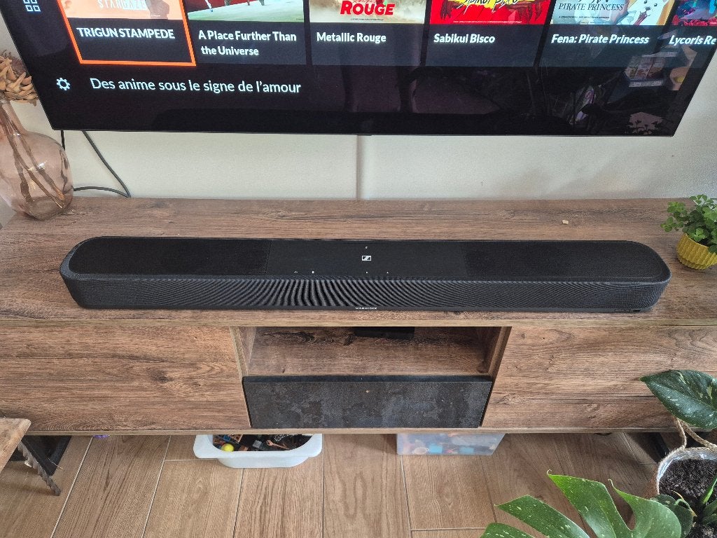 Barre de son Sennheiser plus, Audio, Tv en Foto, Hoofdtelefoons, Ophalen, Zo goed als nieuw, Zwart, Sennheiser