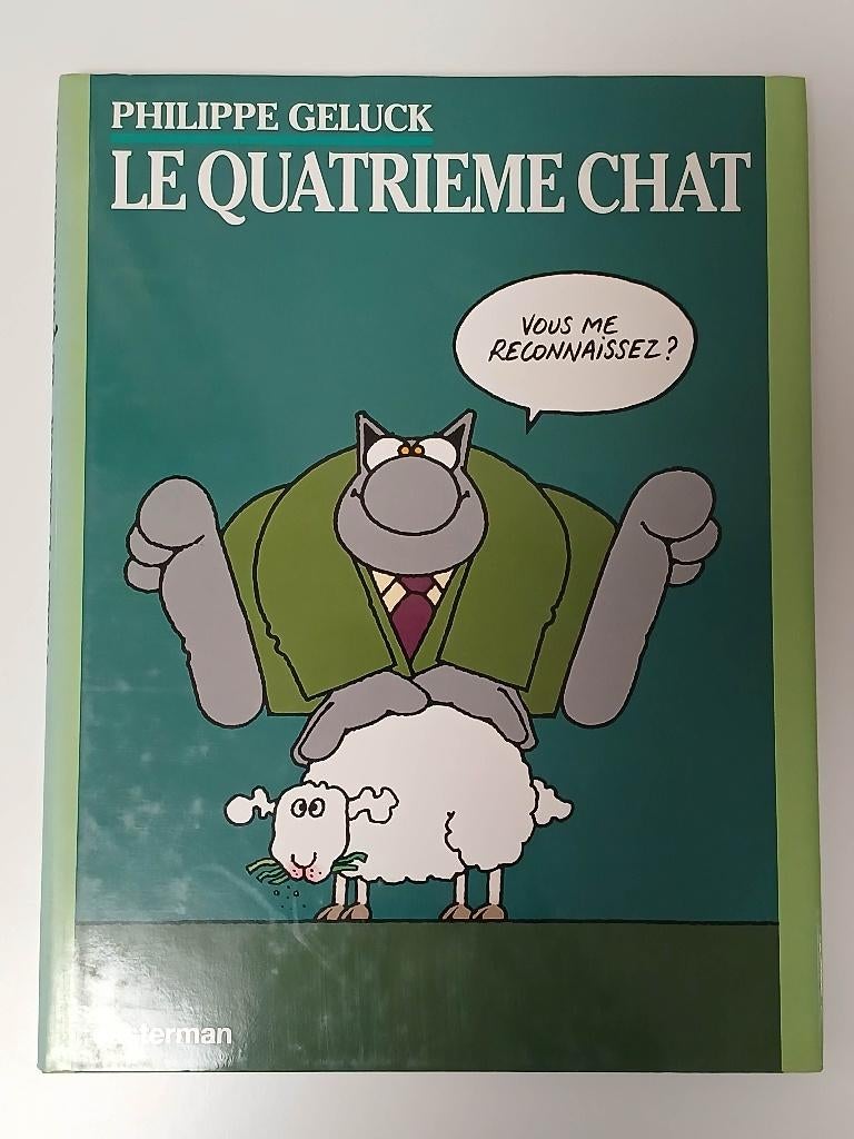 BD: Le Chat "Le Quatrième Chat", Enlèvement, Comme neuf, Philippe Geluck