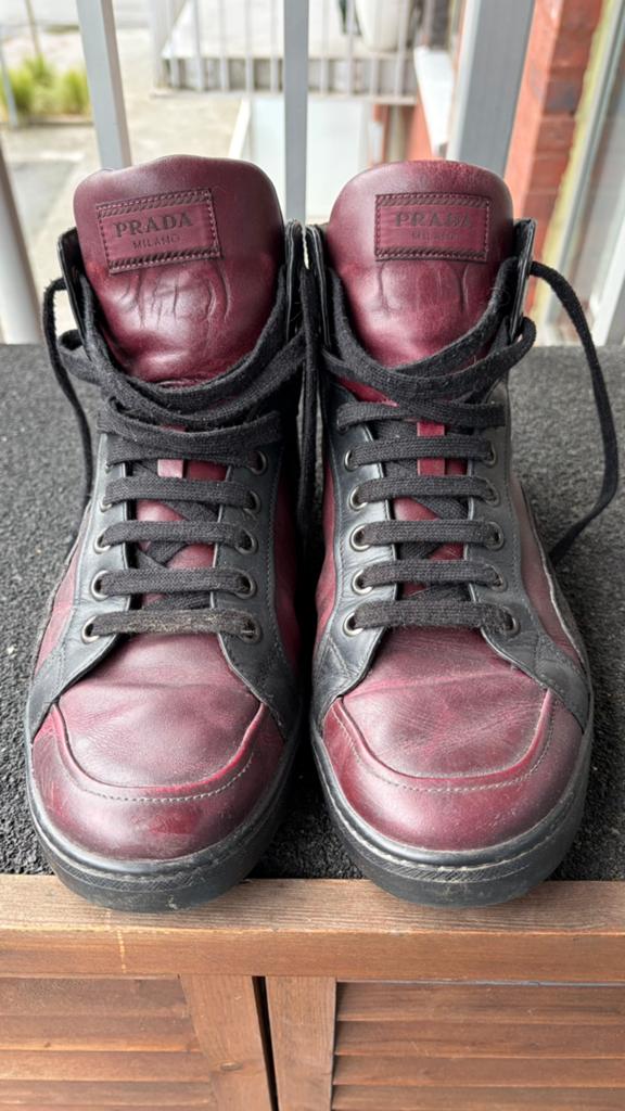 Prada boots, Vêtements | Hommes, Chaussures, Enlèvement ou Envoi, Porté, Bottes