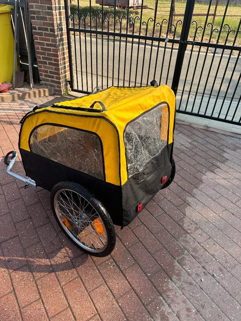 Fietskar, Fietsen en Brommers, Fietsaccessoires | Aanhangwagens en Karren, Ophalen, Opvouwbaar, 20 tot 40 kg, ?