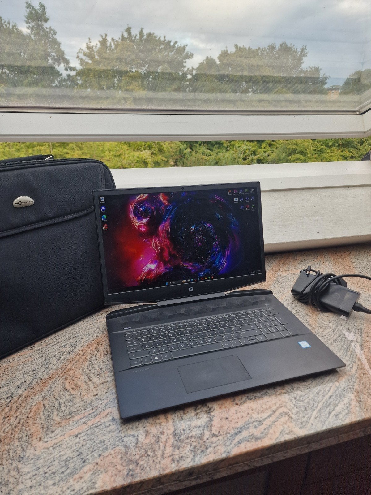 HP Gaming Pavilion 17-CD0526NA laptop (Incl. tas & oplader), Computers en Software, Windows Laptops, Met videokaart, 2 tot 3 Ghz