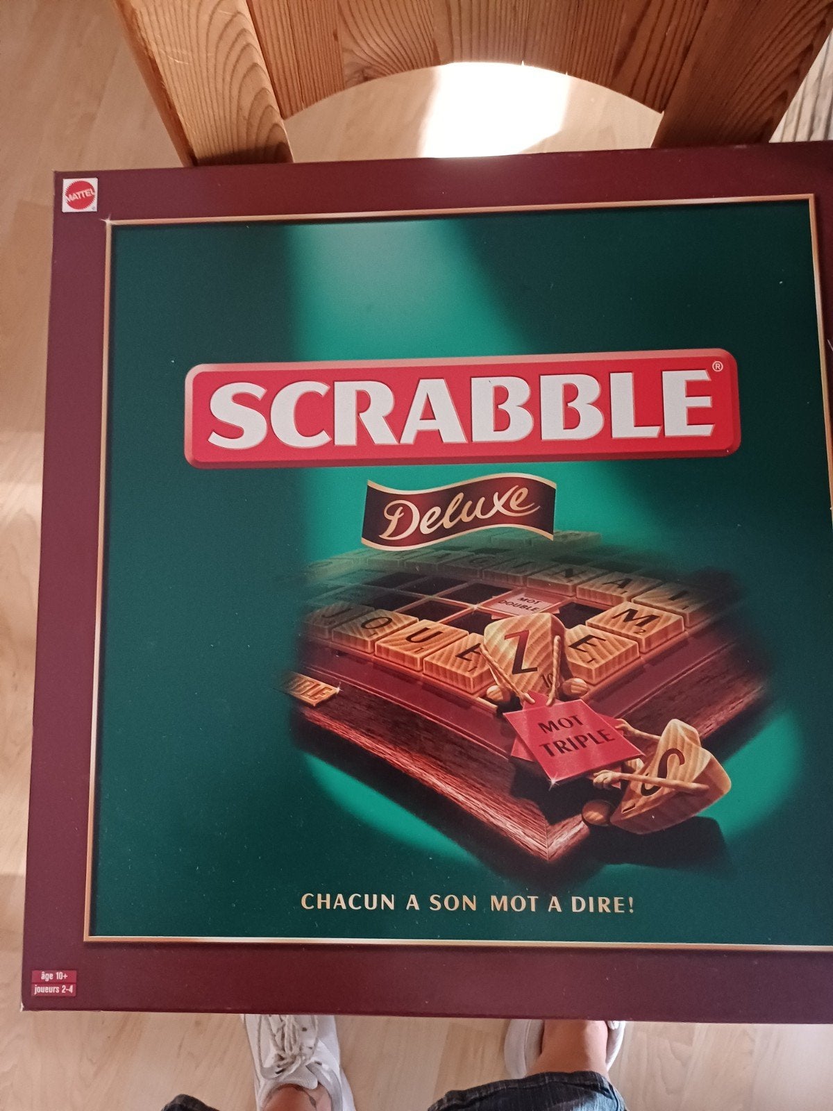 scrabble de luxe in het frans, Ophalen of Verzenden