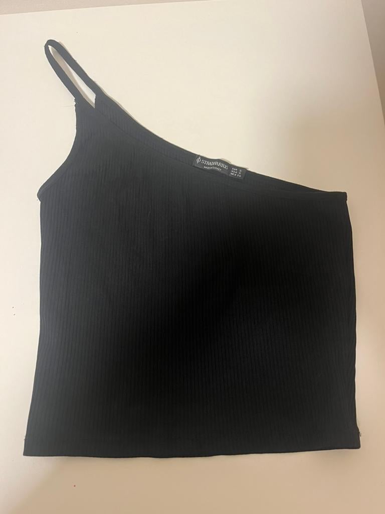 Topje van stradivarius maat S, Enlèvement, Comme neuf, Taille 36 (S), Noir
