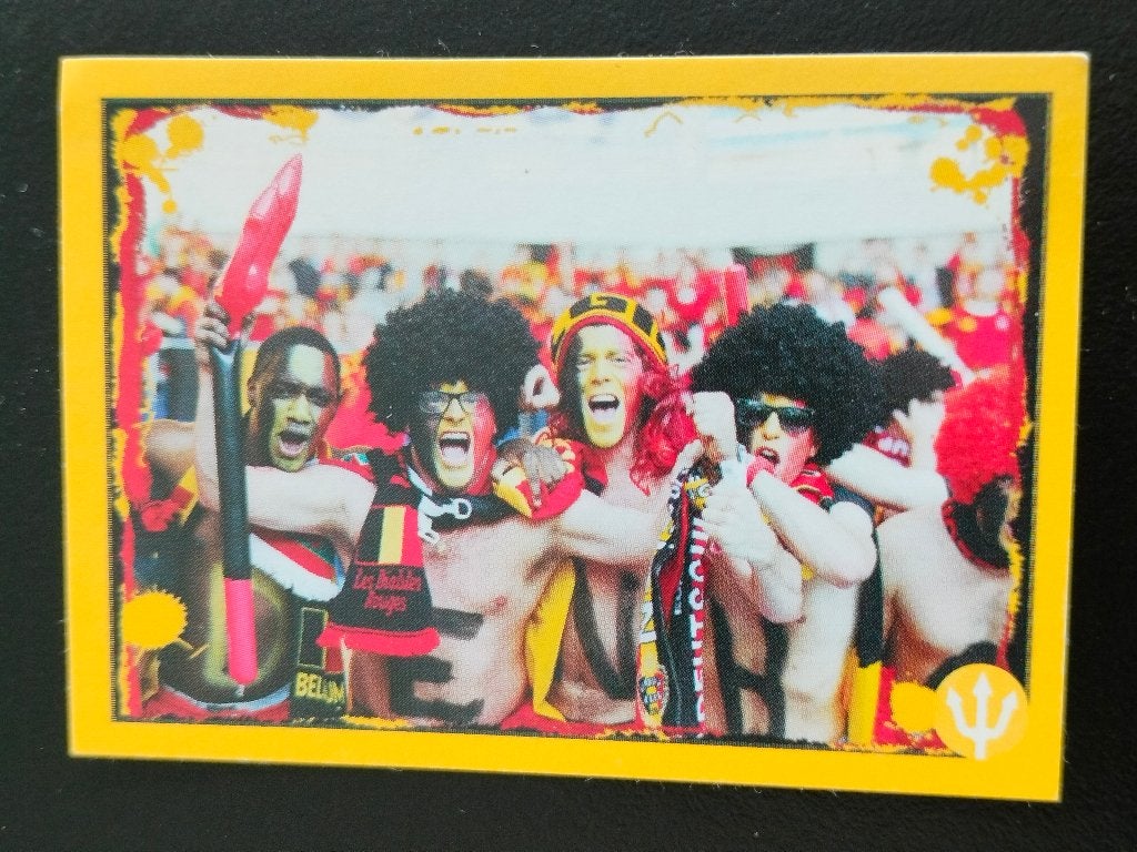 football Panini 33 - Supporters des Diables Rouges, Enlèvement ou Envoi, Neuf, Sport