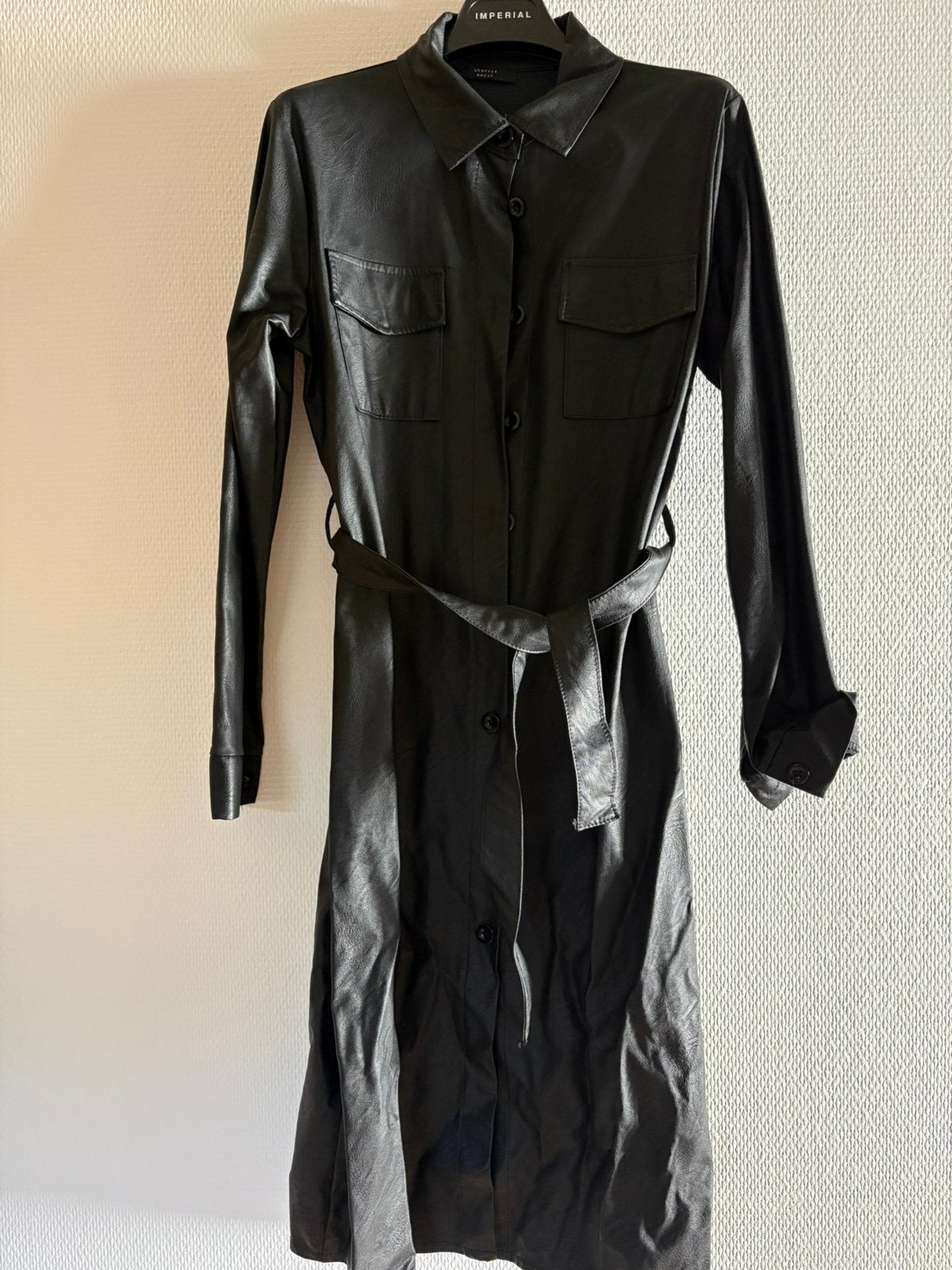 Neplederen kleed, Ophalen of Verzenden, Zo goed als nieuw, Maat 38/40 (M)