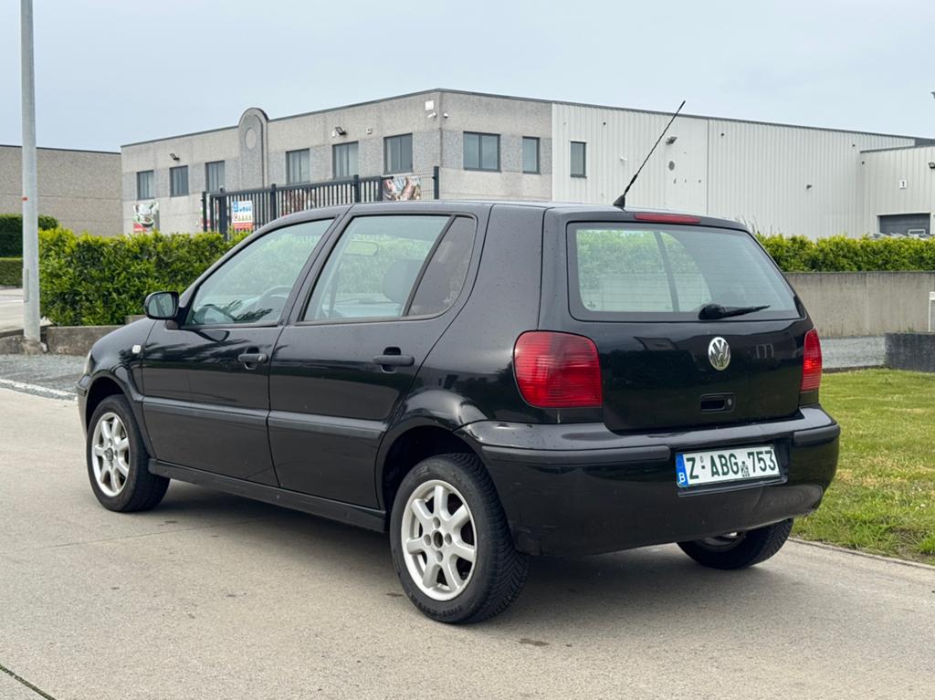 Vw Polo 1,4 benzine GEKEURD vvk, garantie, topstaat!, Autos, Achat, Entreprise, Boîte manuelle, Noir