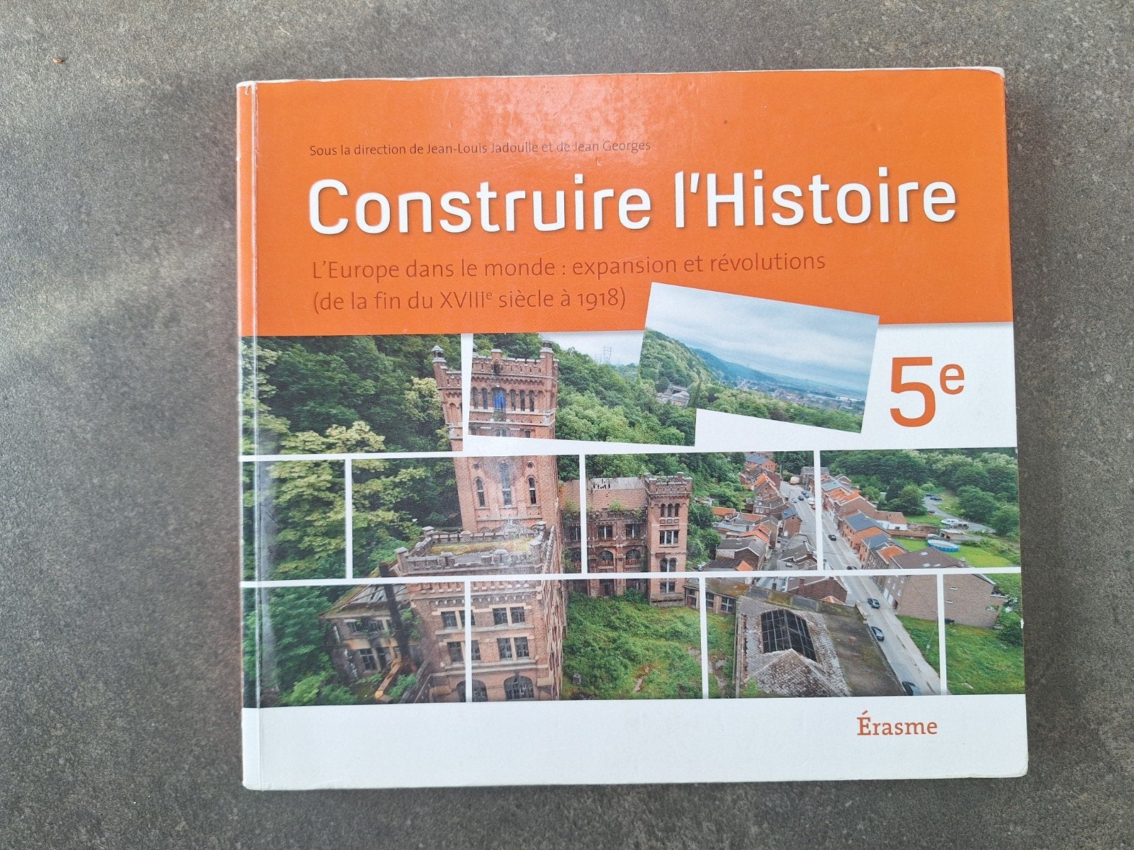 Manuel Scolaire Construire l'Histoire 5ee, Livres, Livres scolaires, Histoire, Édition Érasme, Comme neuf, Enlèvement