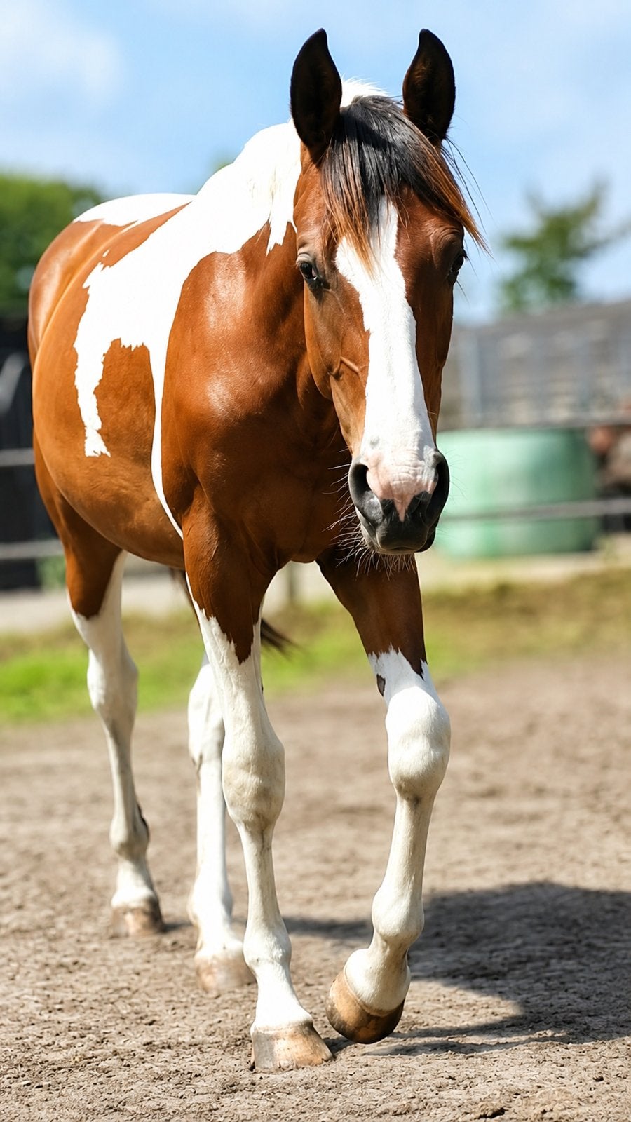 Knappe jaarling bonte merrie, Animaux & Accessoires, Chevaux, Jument, 160 à 165 cm, 0 à 2 ans, Cheval de saut, Avec pedigree, Avec puce électronique