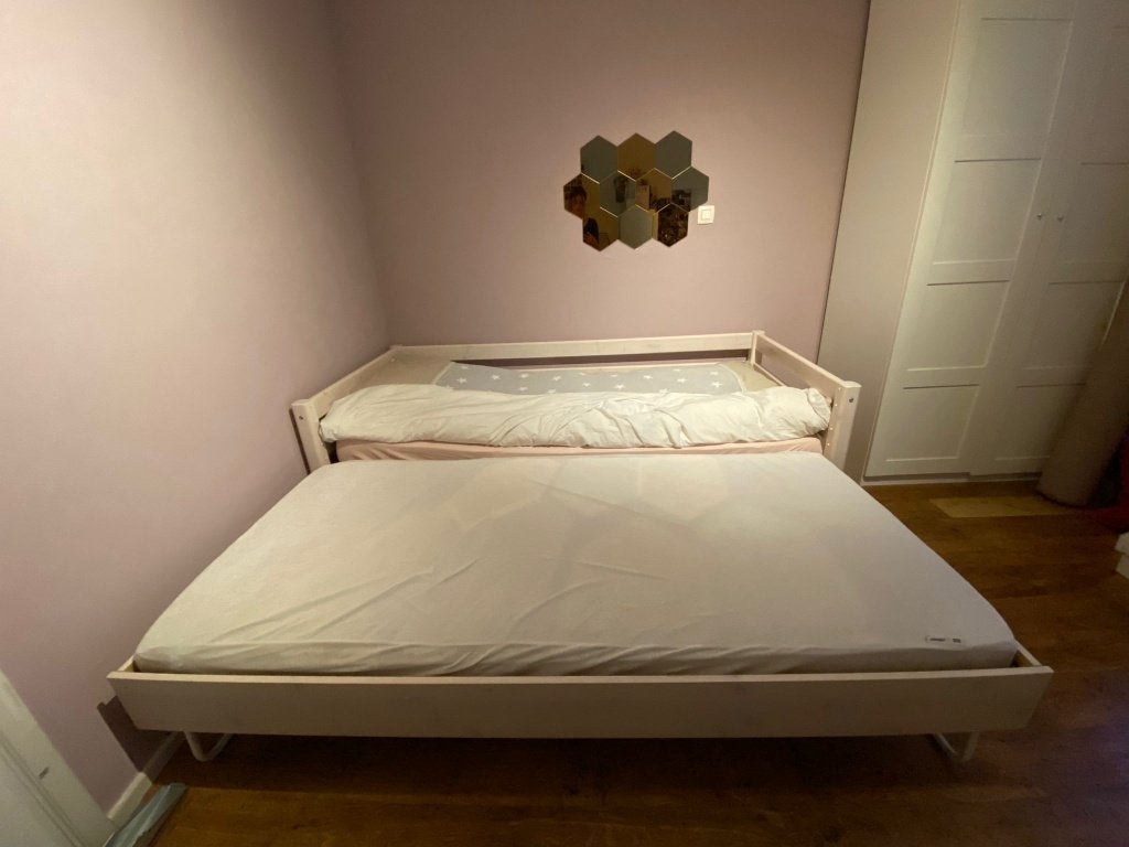 FLEXA lit banquette gigogne + 2 matelas, Enlèvement, Matelas