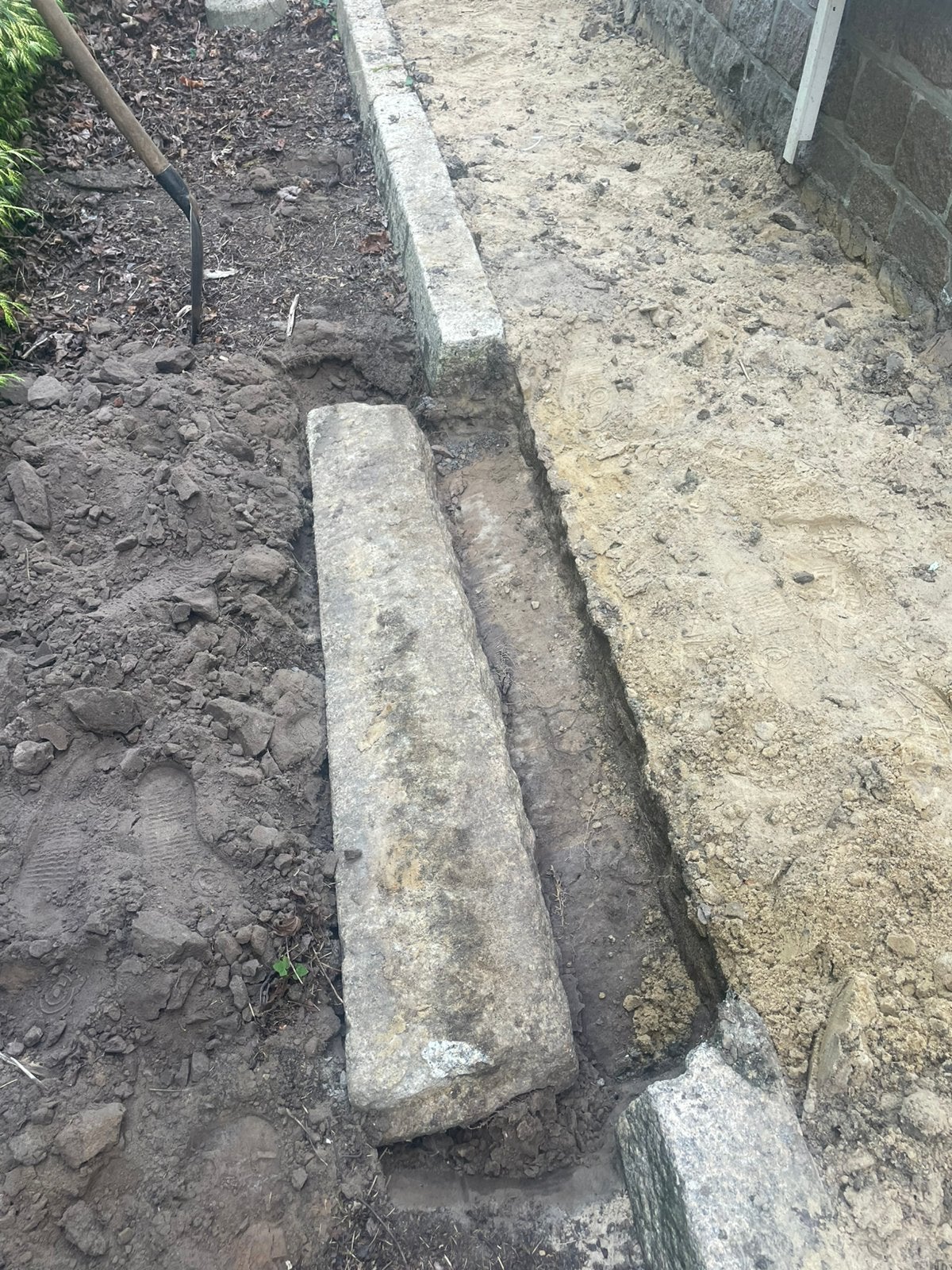 Borduurstenen graniet, Moins de 25 cm, Bordure, Moins de 25 cm, Utilisé